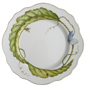 Anna Weatherley Garden Leaves Dinner Plate