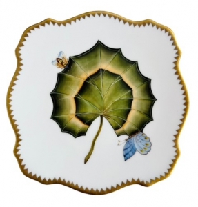 Anna Weatherley Garden Leaves Bread & Butter Plate