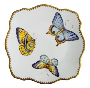 Anna Weatherley Butterflies! Bread & Butter Plate