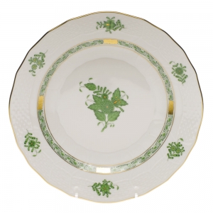 Herend Chinese Bouquet Green Dessert Plate