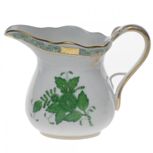Herend Chinese Bouquet Green Creamer - 6 oz.