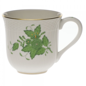 Herend Chinese Bouquet Green Mug - 10 Oz.