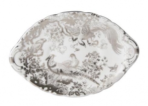 Royal Crown Derby Aves Palladium Sauce Boat Stand
