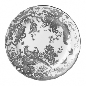 Royal Crown Derby Aves Palladium Service Plate - 12"