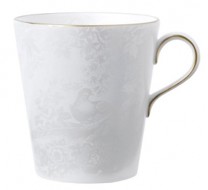 Royal Crown Derby Aves Pearl Mug / Beaker -  10oz