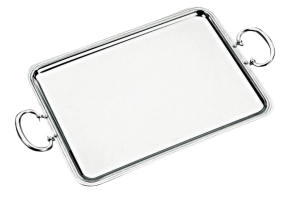 Christofle Albi Rectangular Tray w/ Handles - 20.9"