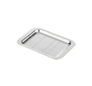 Christofle Graphik Silverplate Tray  - 4"x 6"