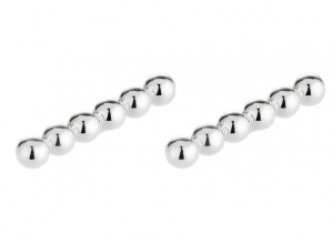 Christofle Perles Silverplate Knife Rest - Set 2