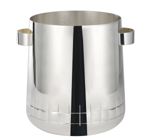 Christofle Graphik Silverplate Champagne Cooler