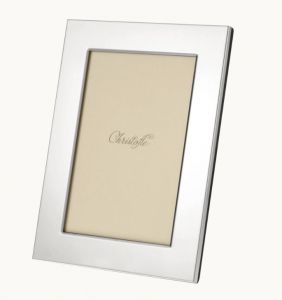 Christofle Fidelio Silverplate Picture Frame - 5" x 7"