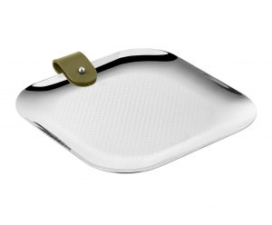 Christofle Club Trinket Tray Imperial Green - 6"