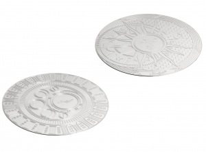 Christofle Reve Cosmique Coasters - Set of 2
