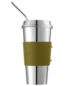 Christofle Objets Mirior Stainless Insulated Coffee To Go Cup