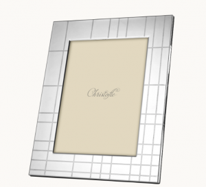Christofle Graphik Stainless Picture Frame - 4 x 6