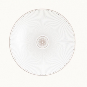 Christofle Malmaison Imperiale Platinum Dessert Plate