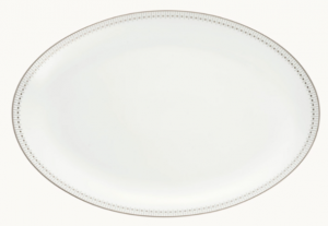Christofle Malmaison Imperiale Platinum Oval Platter - 14.9"