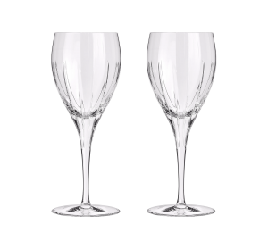 Christofle Iriana Crystal White Wine Glasss - Set 2