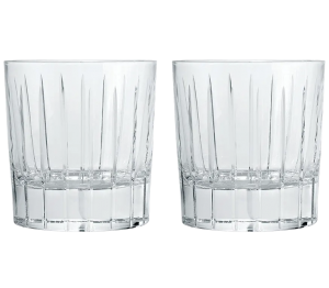 Christofle Iriana Crystal Double Old Fashioned Glass - Set  2