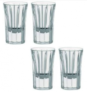 Christofle Iriana Crystal Vodka Glass - Set 4