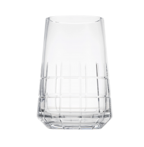 Christofle Graphik Crystal Vase - 7.4"