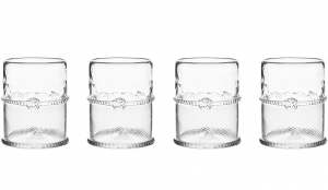 Juliska Graham DOF Glasses Set 4