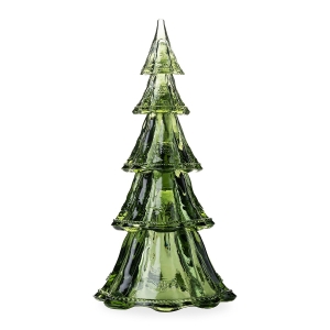 Juliska Evergreen Berry & Thread Glass 5 Piece Tree Set - 16"