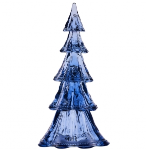 Juliska Blue Berry & Thread Glass 5 Piece Tree Set - 16"