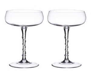 Juliska Amalia Cocktail Coupe Set 2