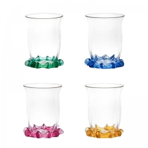 Juliska Harriet Shot Glass Assorted Set/4 - Multi