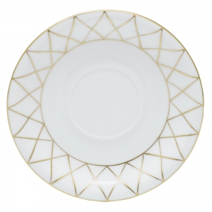 Herend Golden Trellis Tea Saucer - 6"