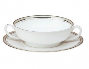 Excellence Grey Philippe Deshoulieres Excellence Grey Cream Soup Cup