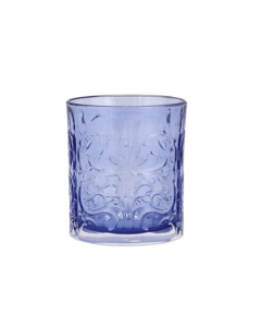 Vietri Barocco Cobalt Double Old Fashioned