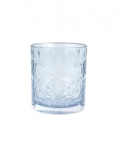 Vietri Barocco Light Blue Double Old Fashioned