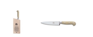 Berti Insieme White Lucite Handle Utility Knife