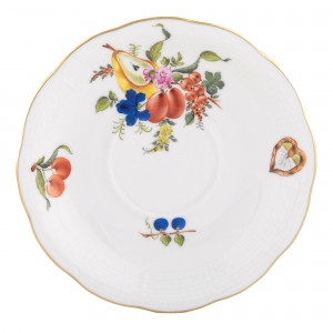 Herend Fruits & Flowers Tea Saucer - 3