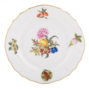 Herend Fruits & Flowers Bread Plate - Motif 5