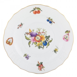 Herend Fruits & Flowers Salad Plate - Motif 1