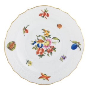 Herend Fruits & Flowers Salad Plate - Motif 7