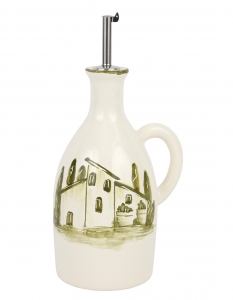 Vietri Borgo Verde Olive Oil Bottle - 26 oz.