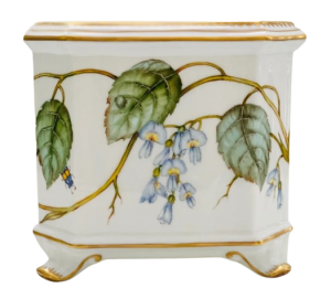 Anna Weatherley Wisteria Square Cachepot