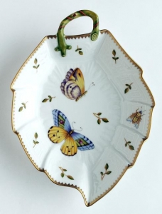 Anna Weatherley Spring in Budapest Leaf Plate