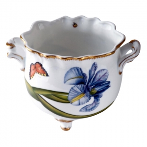Anna Weatherley Studio Iris Ruffled Cache Pot