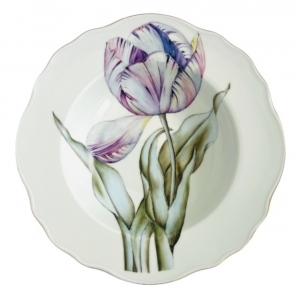 Anna Weatherley Botanical Treasures Rim Soup - 2