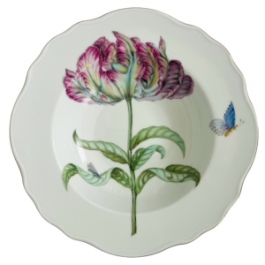 Anna Weatherley Botanical Treasures Rim Soup - 3