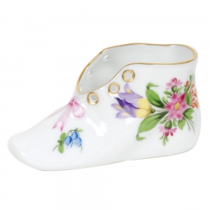Herend Baby Shoe - Printemps