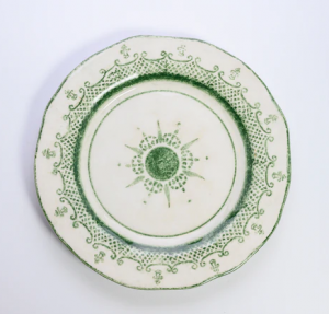 Arte Italica Burano Green Dinner Plate