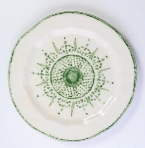 Arte Italica Burano Green Salad/Dessert Plate