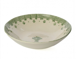 Arte Italica Burano Green Medium Serving Bowl