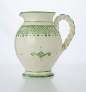 Arte Italica Burano Green Small Pitcher
