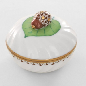 Herend Ladybug Box - Chocolate